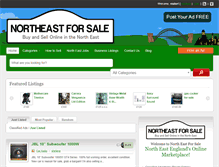 Tablet Screenshot of northeastforsale.com